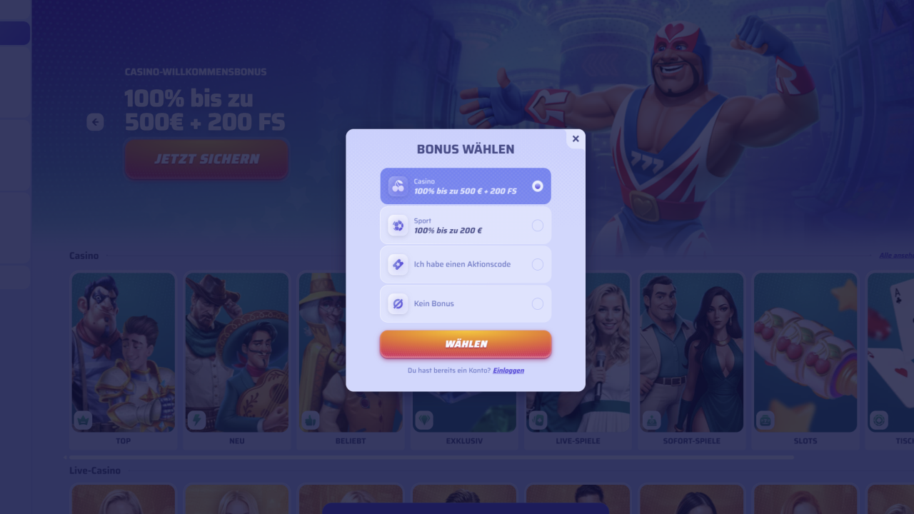Spinrollz casino registration